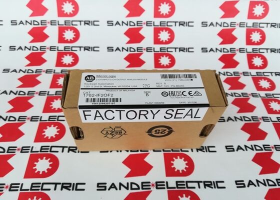 AB New Allen Bradley 1762-IF2OF2 MicroLogix 4-Punkte-Analog-Kammmodul