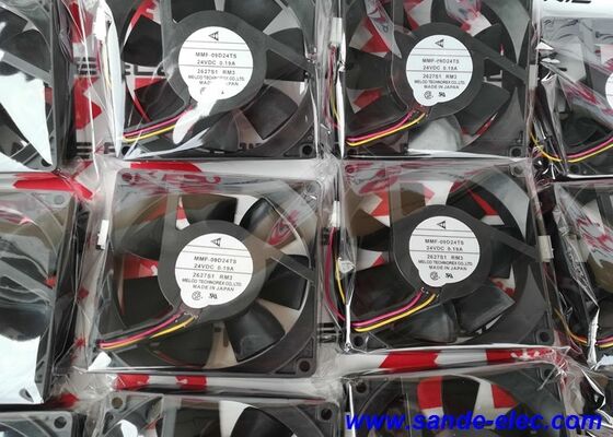 Mitsubishi Melco MMF-09D24TS-RM3 90 mm x 25 mm Ventilator 24V 0,22A