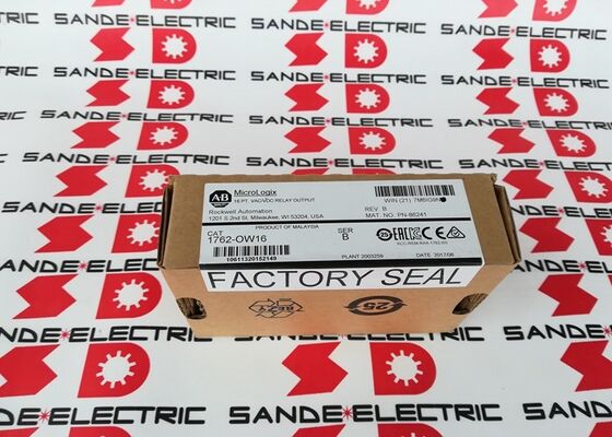 Eine Fabrik versiegelt Allen Bradley Micrologix 16-Punkte-Ausgabe Modell 1762-OW16 1762OW16 1762-0W16
