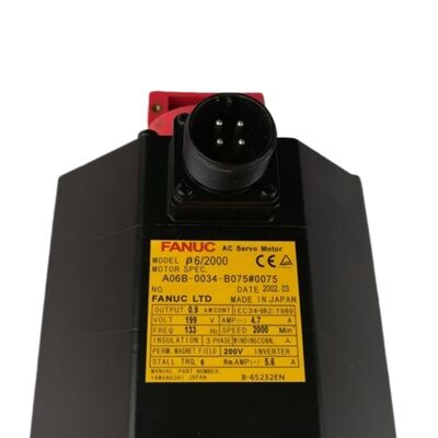 Neue und gebrauchte FANUC-Servomotor A06B-0034-B075#0075 A06B0034B075#0075 AO6B-OO34-B075#OO75