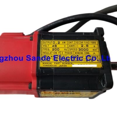Fanuc AC Servomotor A06B-0253-B100 A06B0253B100 AO6B-O253-B1OO
