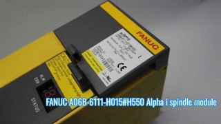 A06B-6111-H015#H550 FANUC SPM-15i Spindelverstärker Produktdemonstrationsvideo