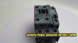 Siemens 3RT2027-1AP00 230-V-AC-Schütz für Motorsteuerung, Produktdemonstrationsvideo